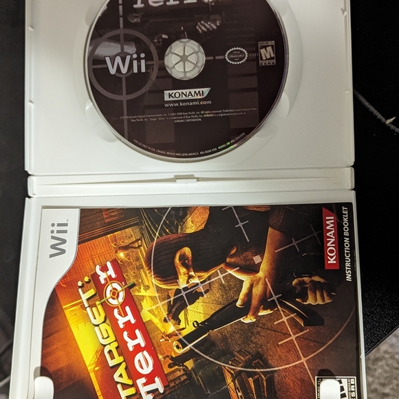 Target Terror Nintendo Wii VERY HARD TO FIND Rated M for Mature Wii game! CIB - Picture 3 of 5